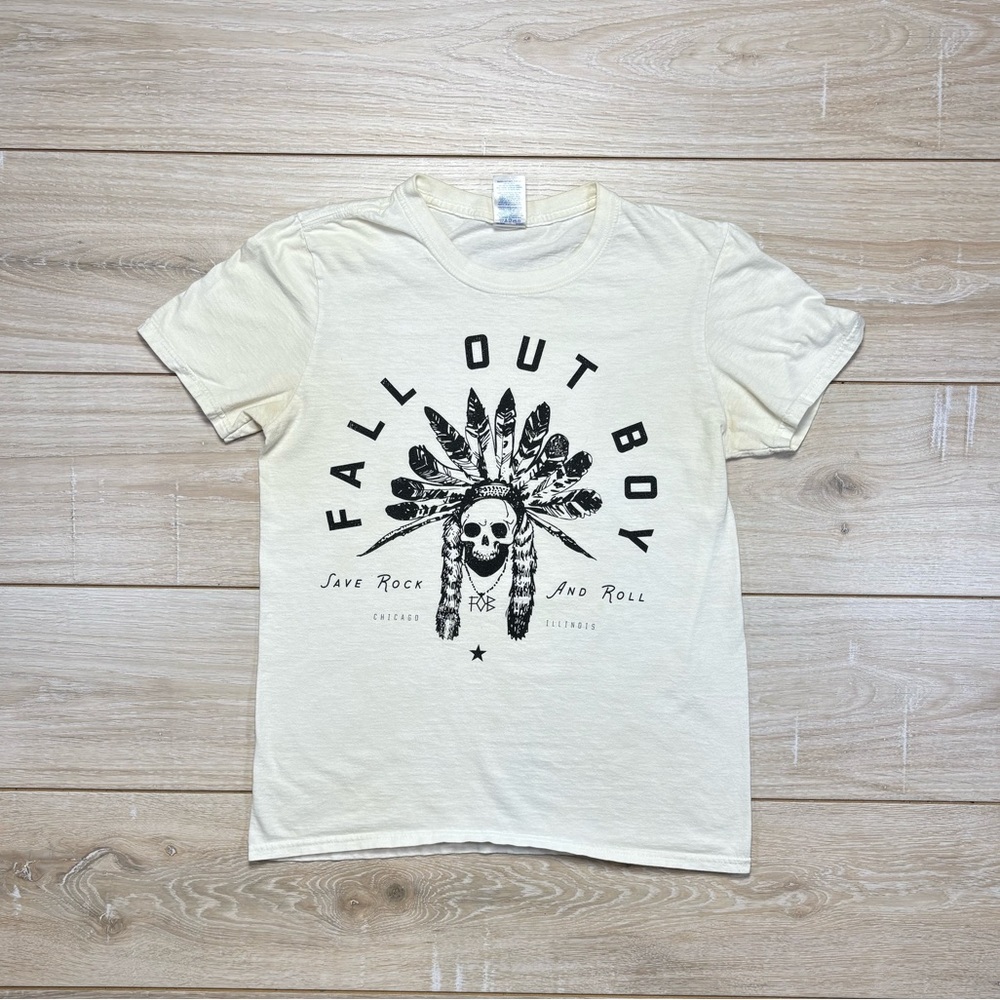 Y2K Fall Out Boy Band tee | Size S